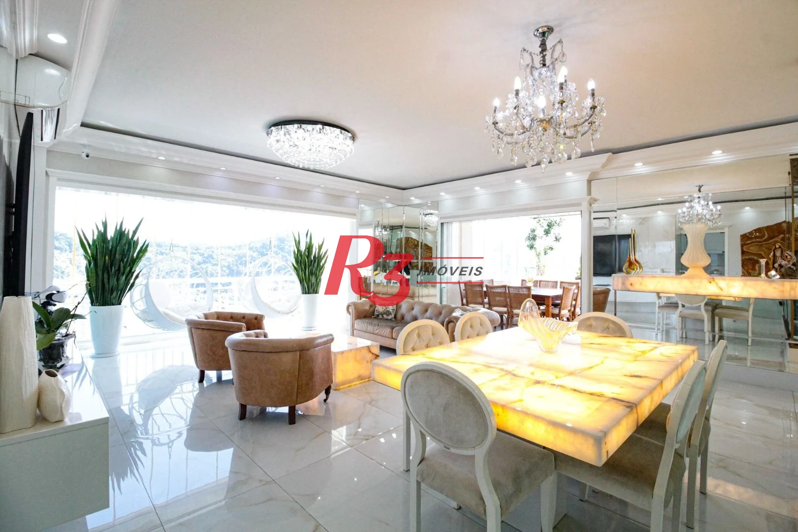 Cobertura à venda, 350 m² por R$ 4.500.000,00 - Marapé - Santos/SP