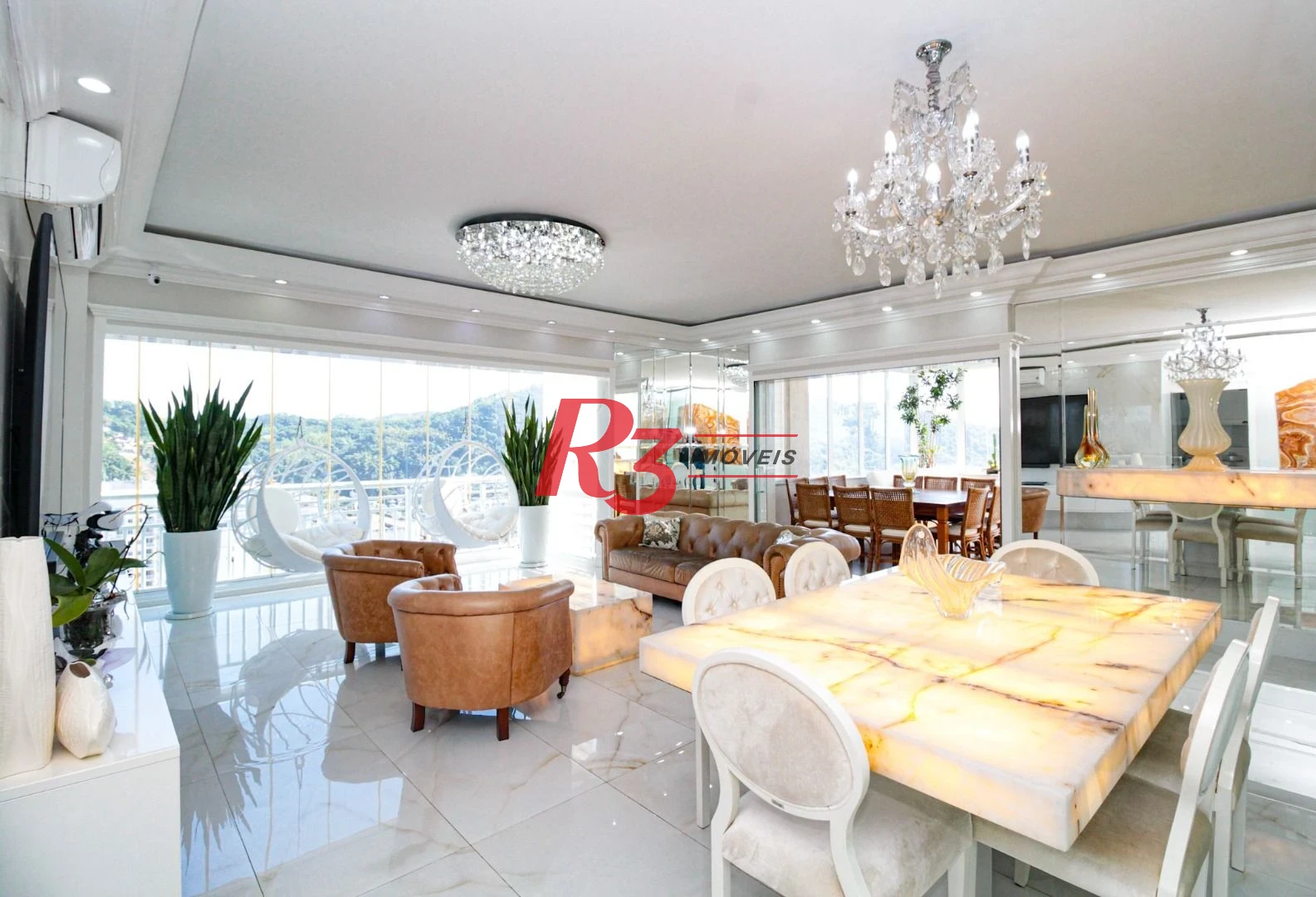 Cobertura à venda, 350 m² por R$ 4.500.000,00 - Marapé - Santos/SP