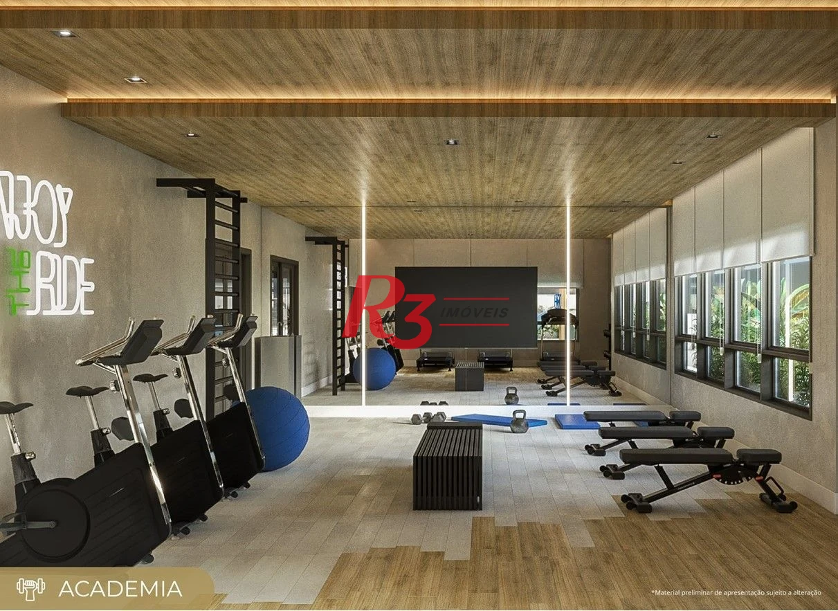 Apartamento à venda, 50 m² por R$ 600.000,00 - Marapé - Santos/SP
