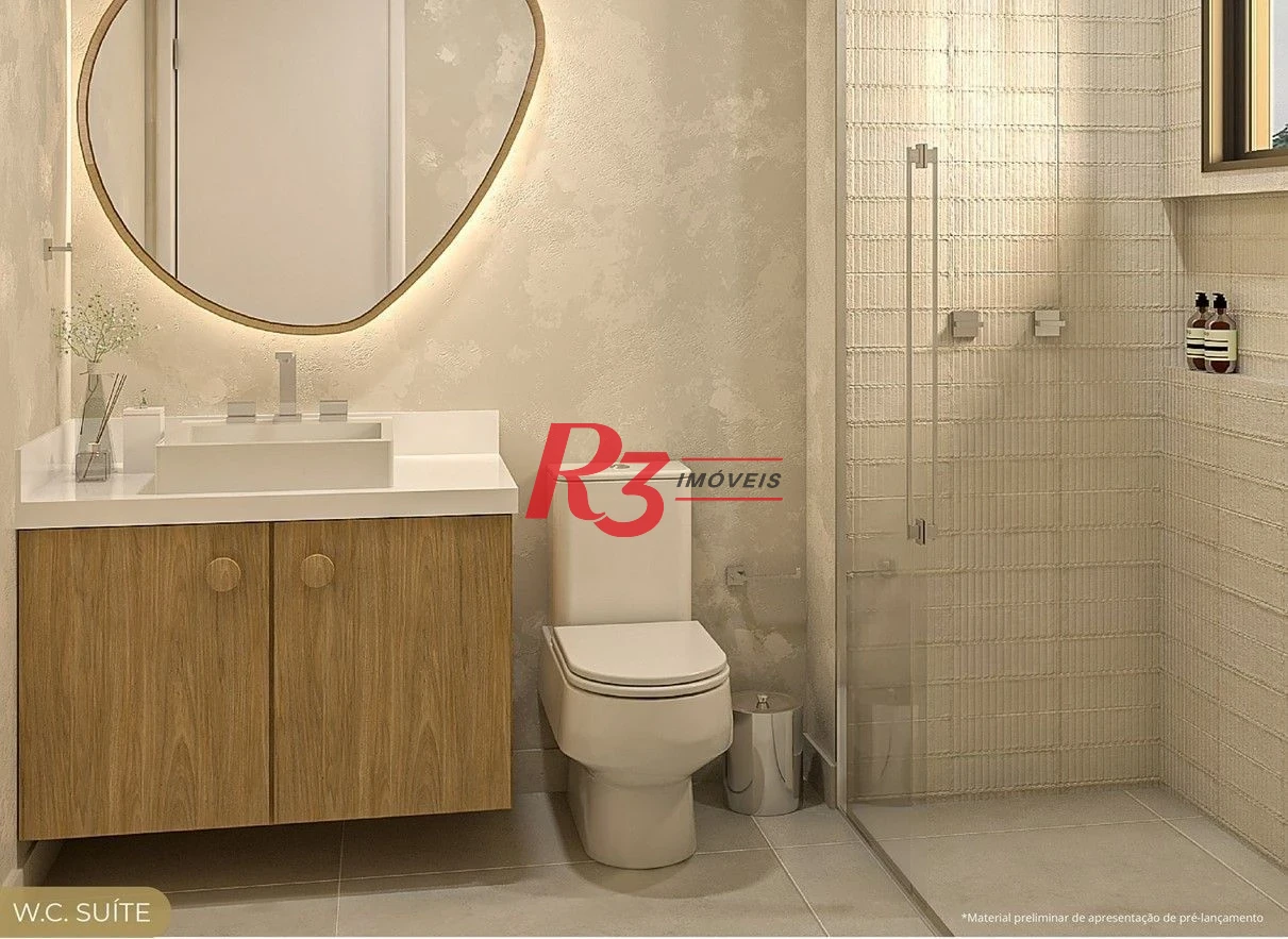 Apartamento à venda, 50 m² por R$ 600.000,00 - Marapé - Santos/SP