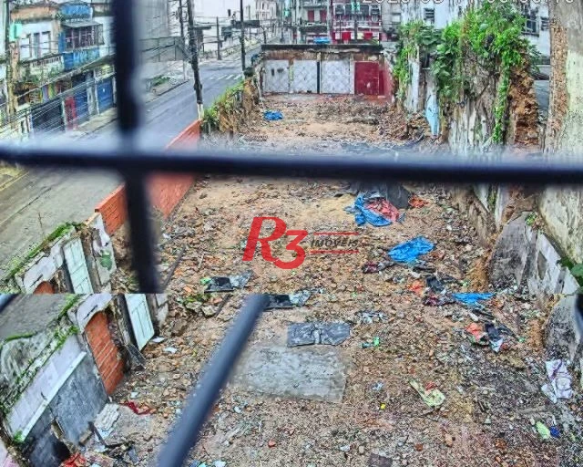 Terreno para alugar, 475 m² por R$ 5.000,00/mês - Centro - Santos/SP