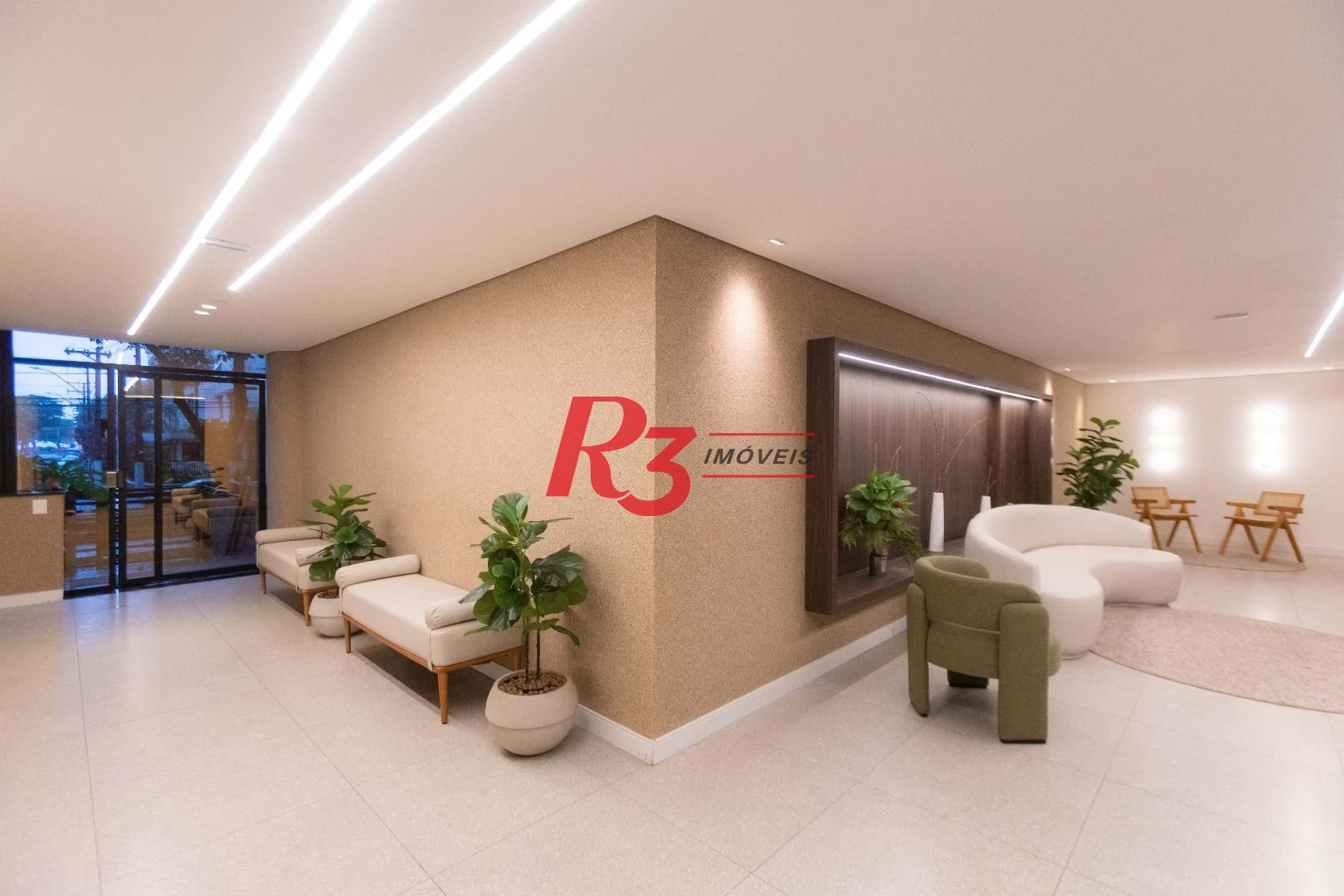 Apartamento para alugar, 77 m² por R$ 7.000,02/mês - José Menino - Santos/SP