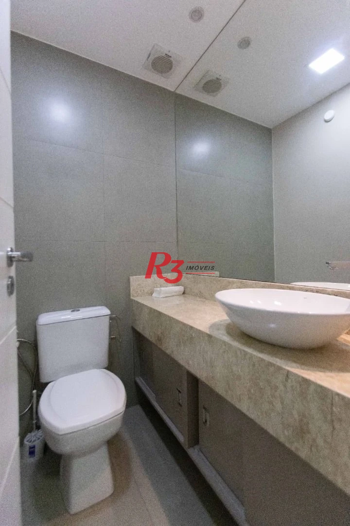 Sala, 97 m² - venda por R$ 1.200.000,00 ou aluguel por R$ 7.500,00/mês - Centro - Santos/SP