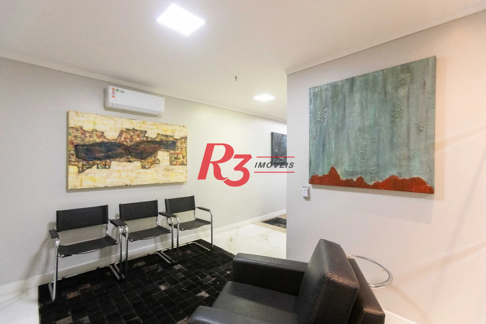 Sala, 97 m² - venda por R$ 1.200.000,00 ou aluguel por R$ 7.500,00/mês - Centro - Santos/SP