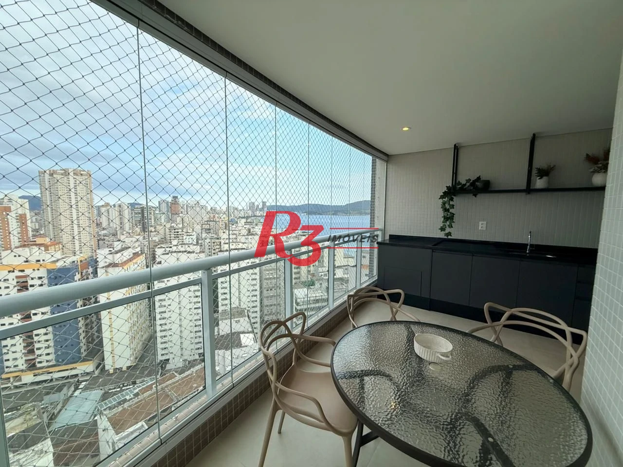 Apartamento com 3 dormitórios à venda, 134 m² por R$ 2.800.000,00 - Boqueirão - Santos/SP