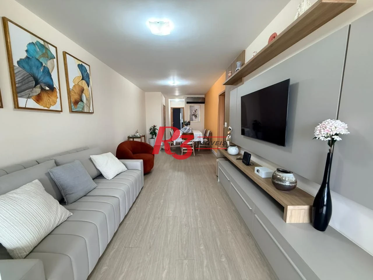 Apartamento com 3 dormitórios à venda, 134 m² por R$ 2.800.000,00 - Boqueirão - Santos/SP
