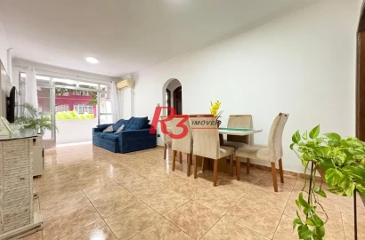 Apartamento à venda, 83 m² por R$ 408.000,00 - José Menino - Santos/SP