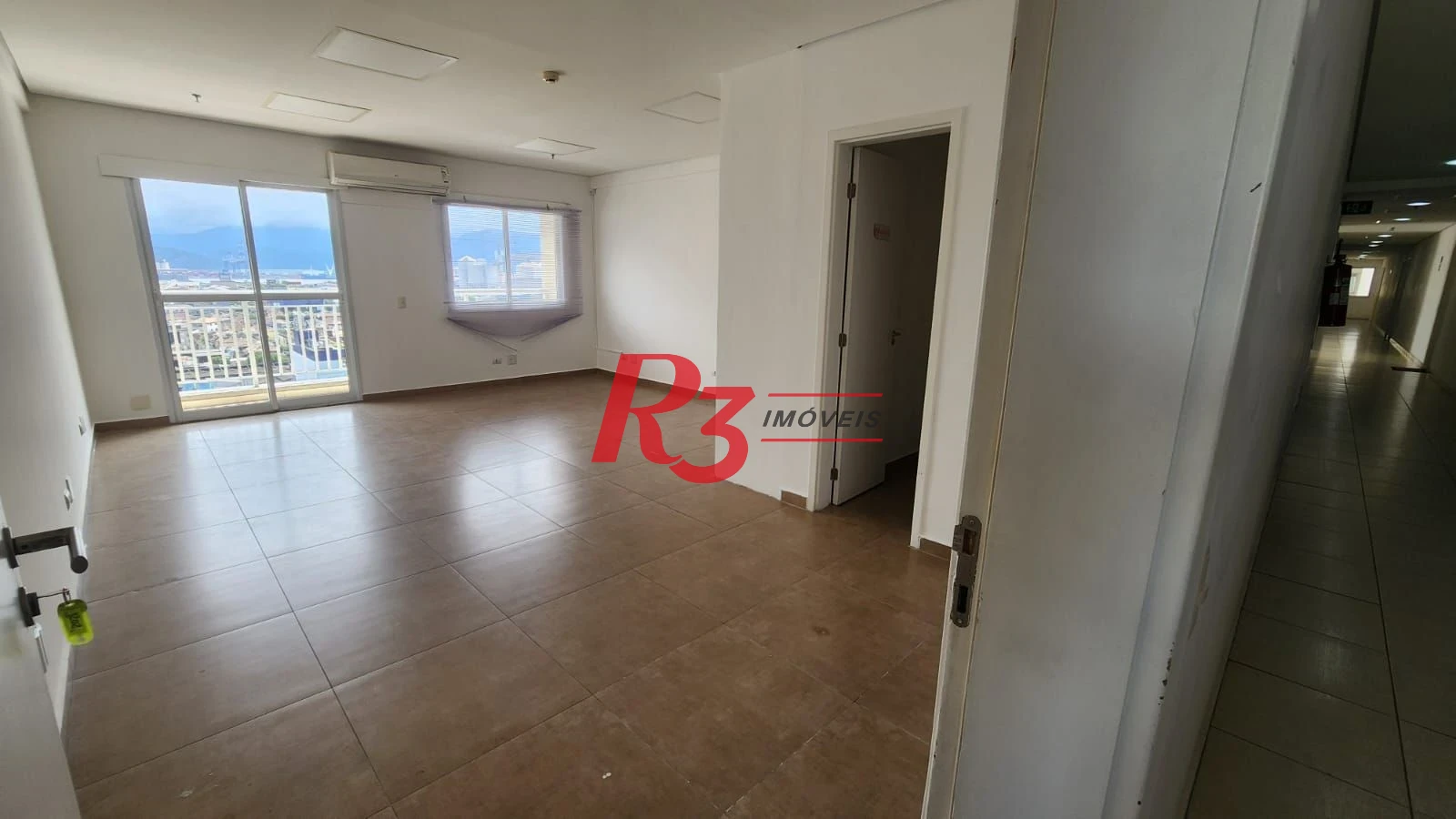 Sala para alugar, 42 m² por R$ 3.300,00/mês - Vila Matias - Santos/SP