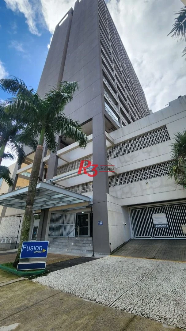 Sala para alugar, 42 m² por R$ 3.300,00/mês - Vila Matias - Santos/SP
