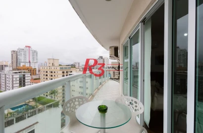 Apartamento à venda, 116 m² por R$ 1.595.000,00 - Boqueirão - Santos/SP