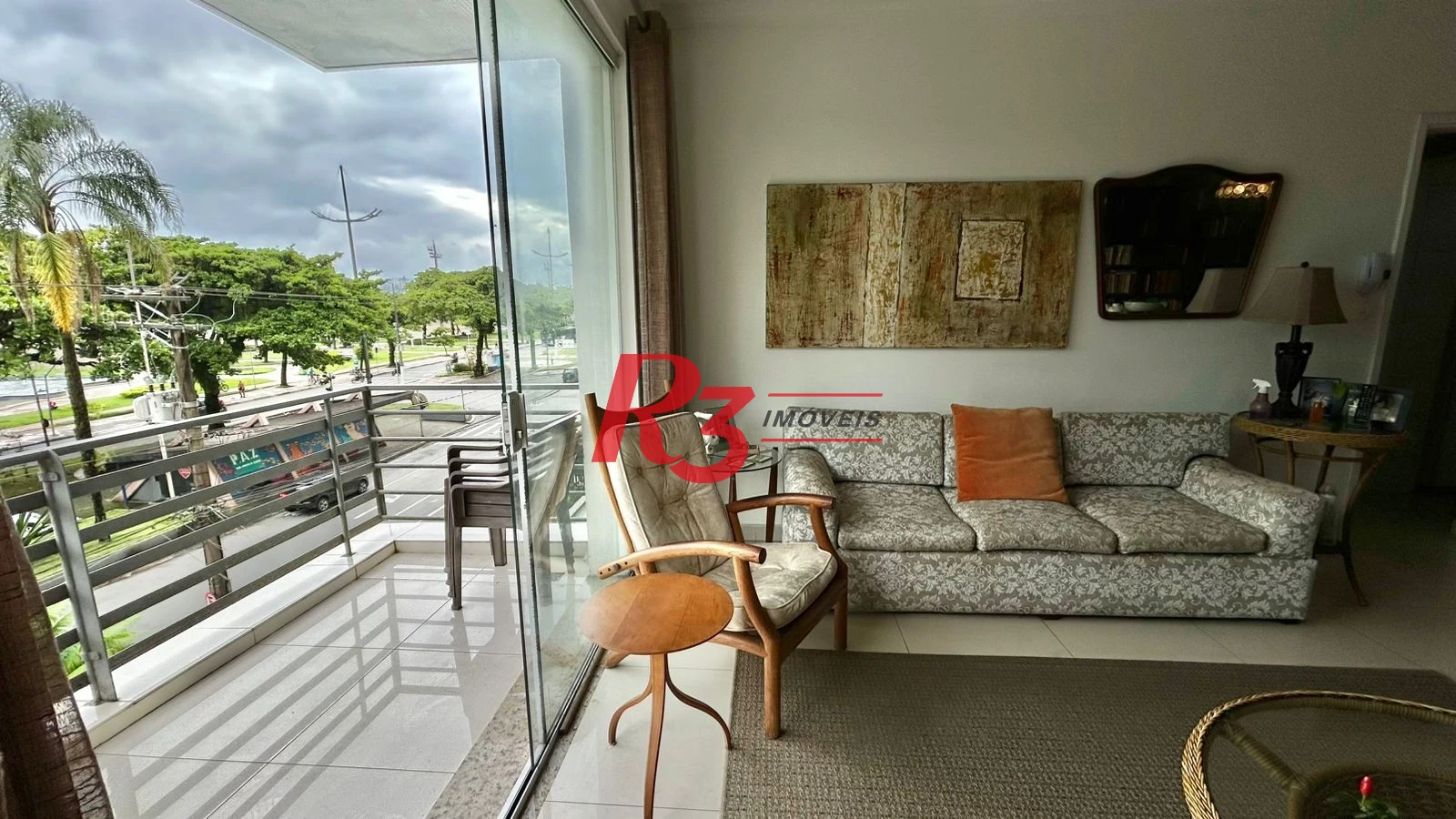 Apartamento com 2 dormitórios à venda, 100 m² por R$ 862.000,00 - Boqueirão - Santos/SP