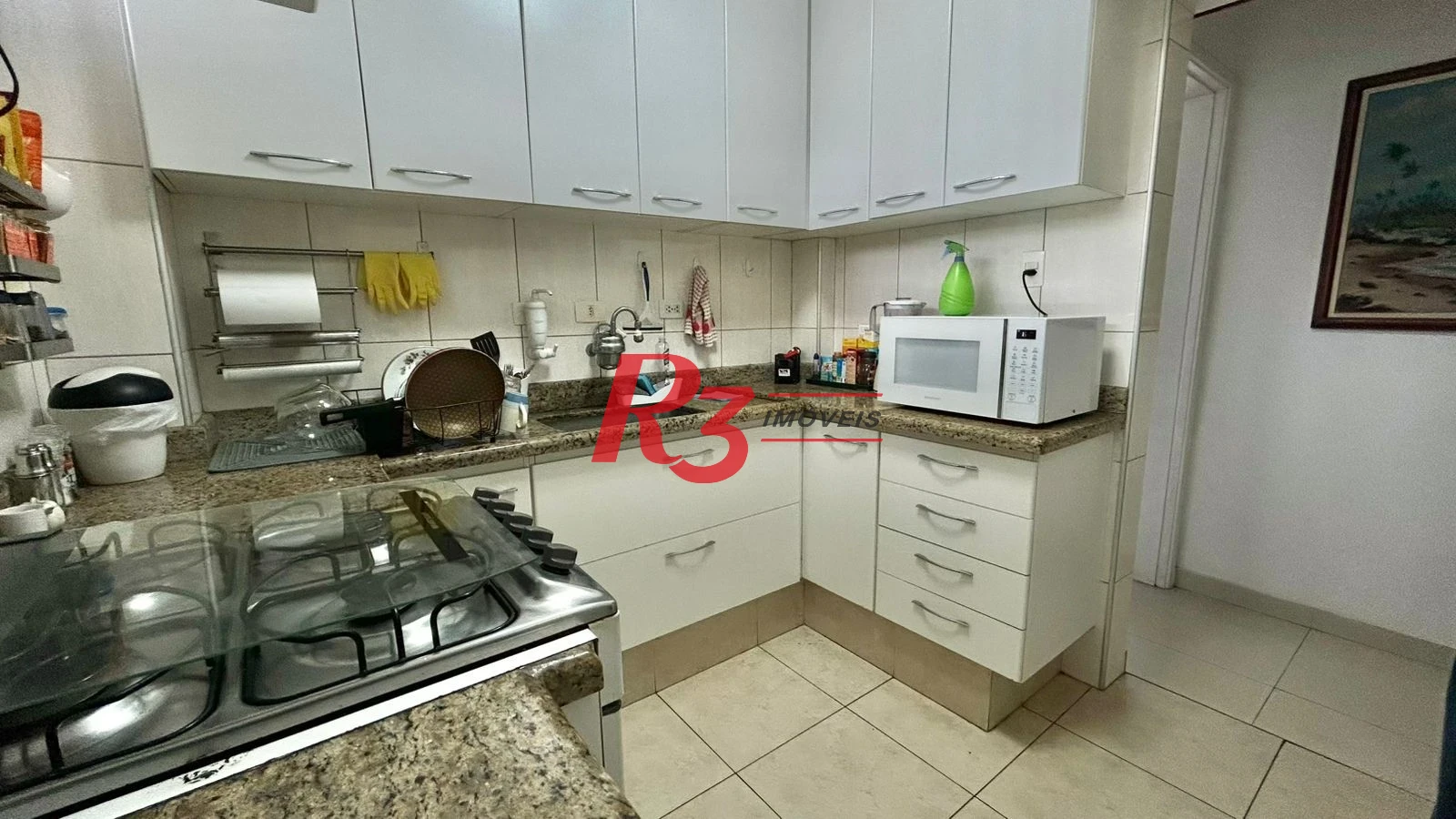 Apartamento com 2 dormitórios à venda, 100 m² por R$ 862.000,00 - Boqueirão - Santos/SP