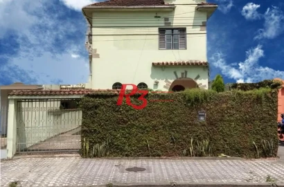 Casa com 5 dormitórios à venda, 329 m² por R$ 2.800.000,00 - Boqueirão - Santos/SP