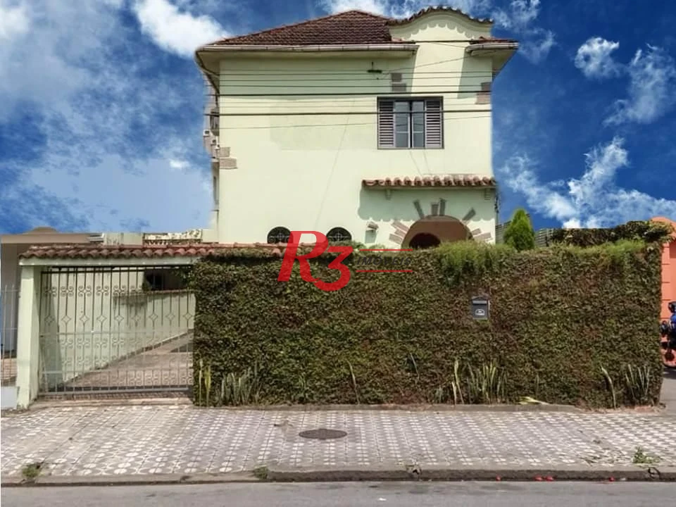 Casa com 5 dormitórios à venda, 329 m² por R$ 2.800.000,00 - Boqueirão - Santos/SP