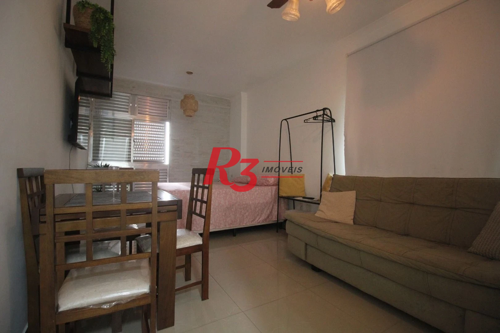 Kitnet com 1 dormitório, 38 m² - venda por R$ 382.000,00 ou aluguel por R$ 3.000,02/mês - José Menino - Santos/SP