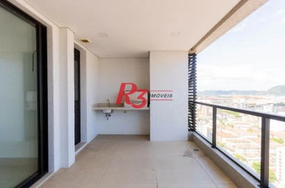 Apartamento com 2 dormitórios à venda, 83 m² por R$ 1.100.000,00 - Aparecida - Santos/SP