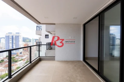 Apartamento à venda, 83 m² por R$ 990.000,00 - Aparecida - Santos/SP