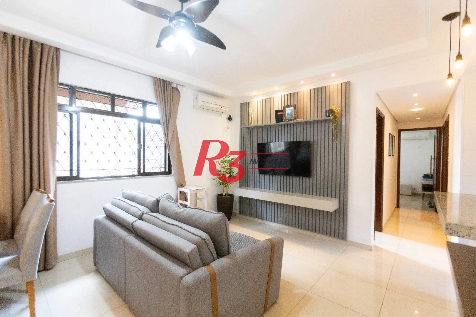 Apartamento com 3 dormitórios à venda, 115 m² por R$ 579.000,00 - Embaré - Santos/SP