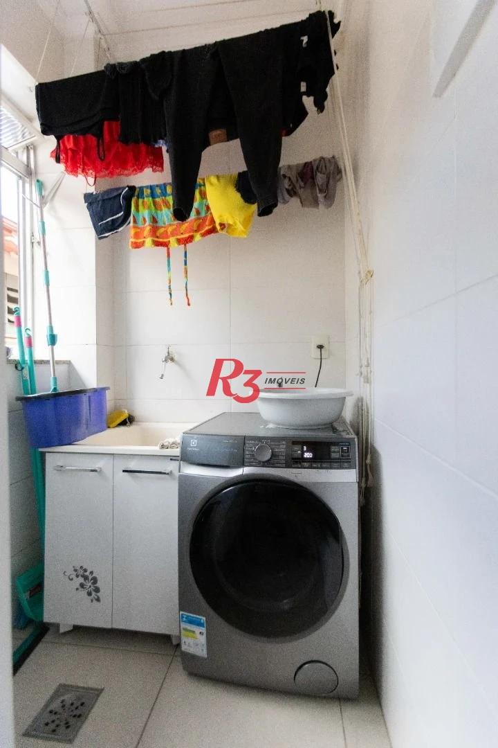 Apartamento com 3 dormitórios à venda, 115 m² por R$ 579.000,00 - Embaré - Santos/SP