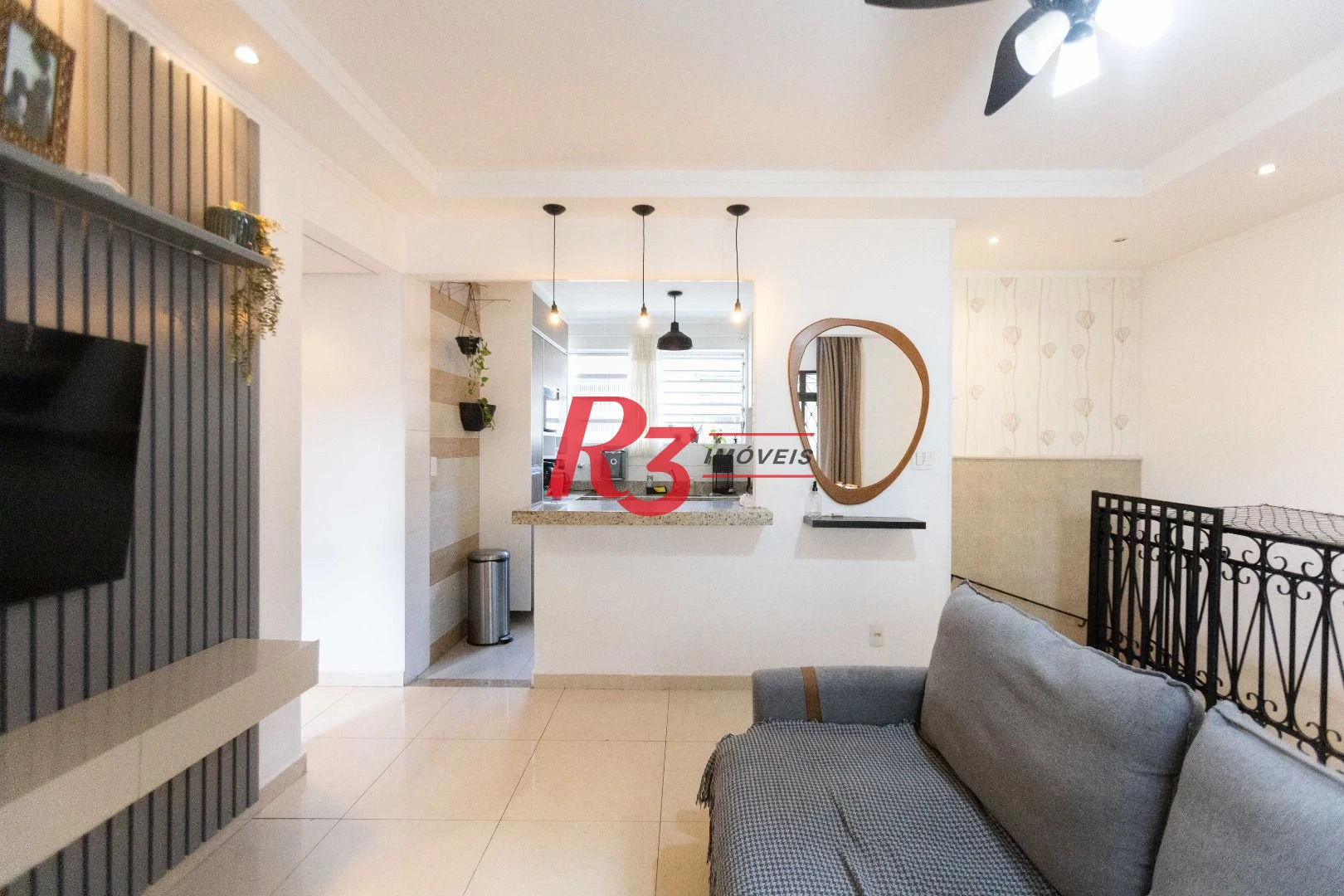 Apartamento com 3 dormitórios à venda, 115 m² por R$ 579.000,00 - Embaré - Santos/SP