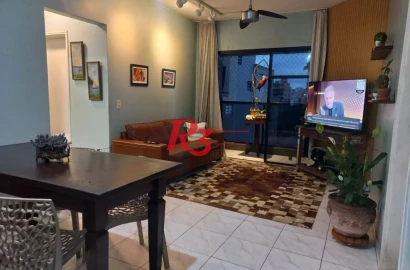 Apartamento à venda, 91 m² por R$ 620.000,00 - Aparecida - Santos/SP