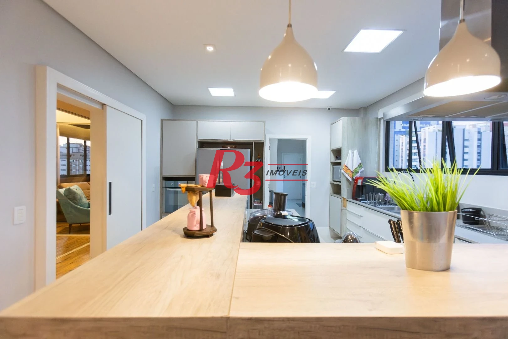 Apartamento com 3 dormitórios à venda, 283 m² por R$ 2.990.000,00 - Boqueirão - Santos/SP