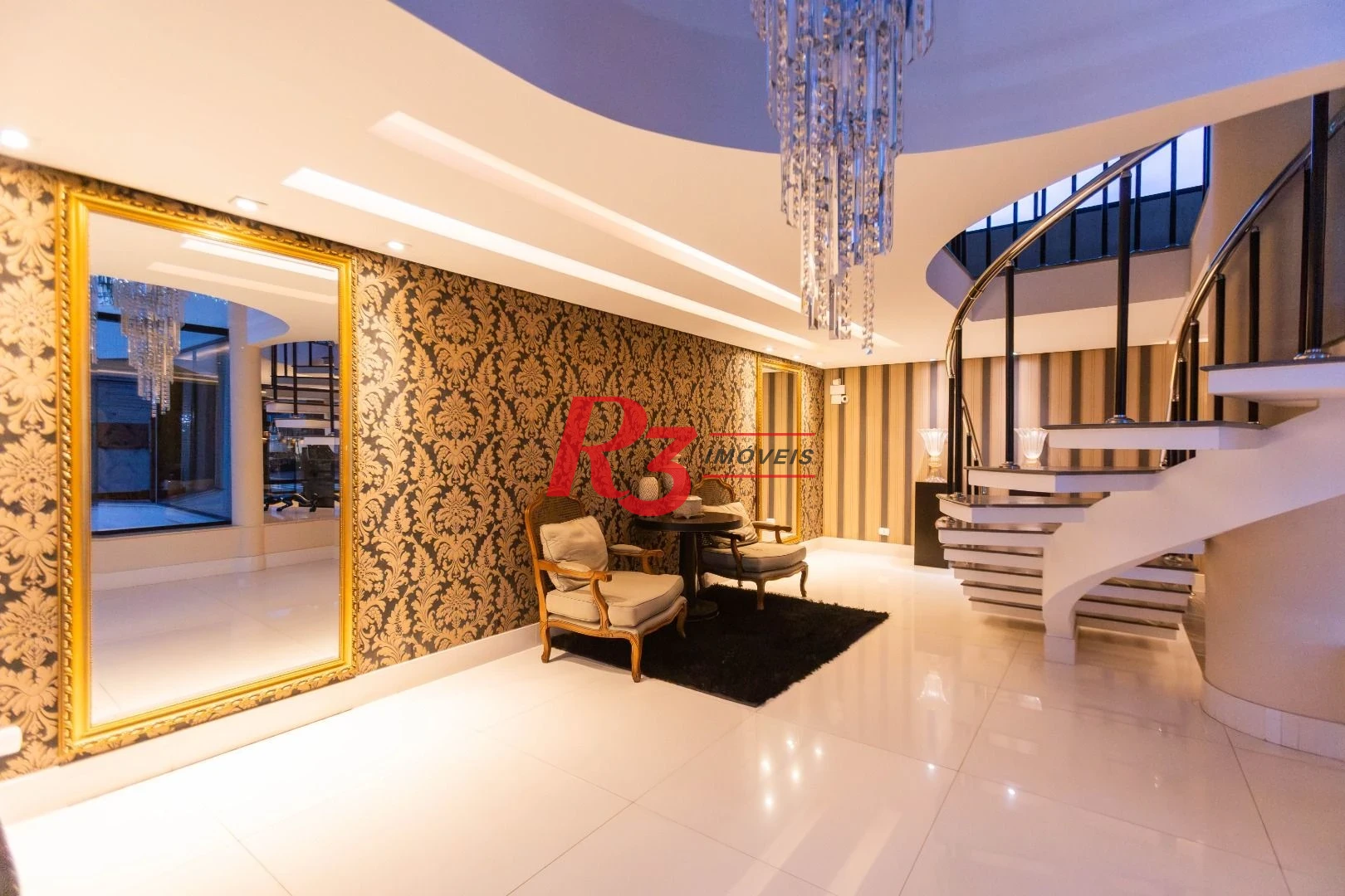 Apartamento com 3 dormitórios à venda, 283 m² por R$ 2.990.000,00 - Boqueirão - Santos/SP
