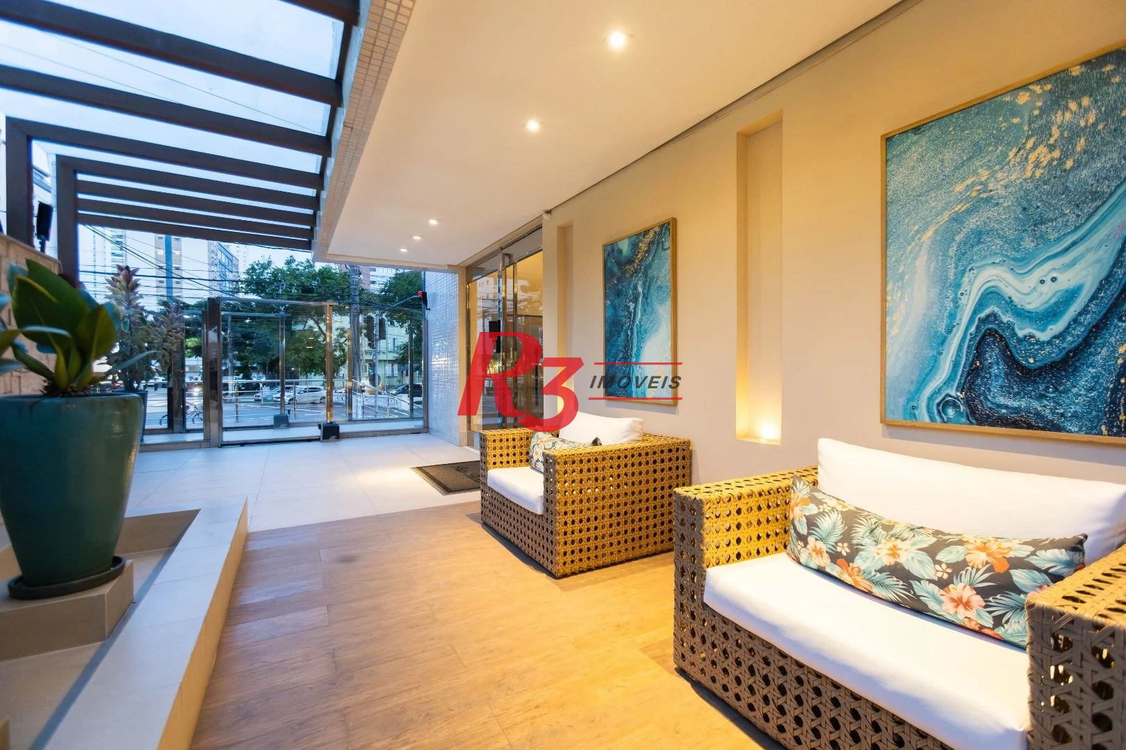 Apartamento com 3 dormitórios à venda, 283 m² por R$ 2.990.000,00 - Boqueirão - Santos/SP