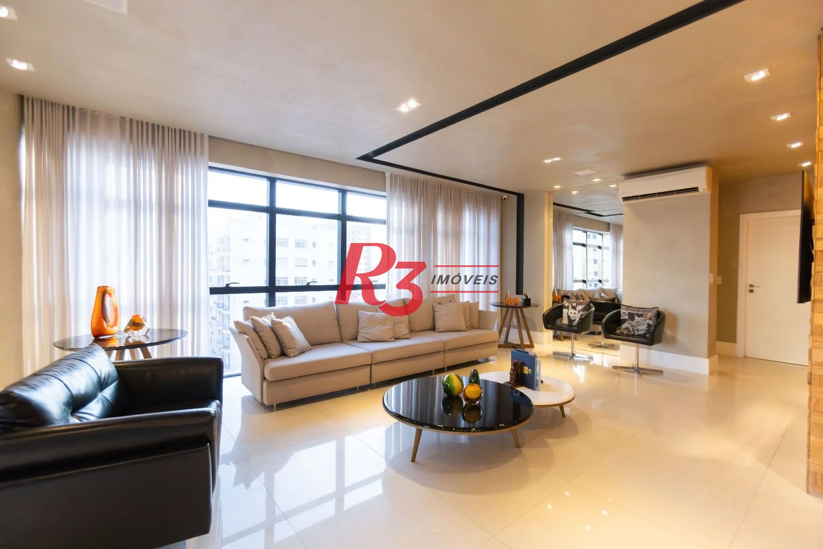 Apartamento com 3 dormitórios à venda, 283 m² por R$ 2.990.000,00 - Boqueirão - Santos/SP