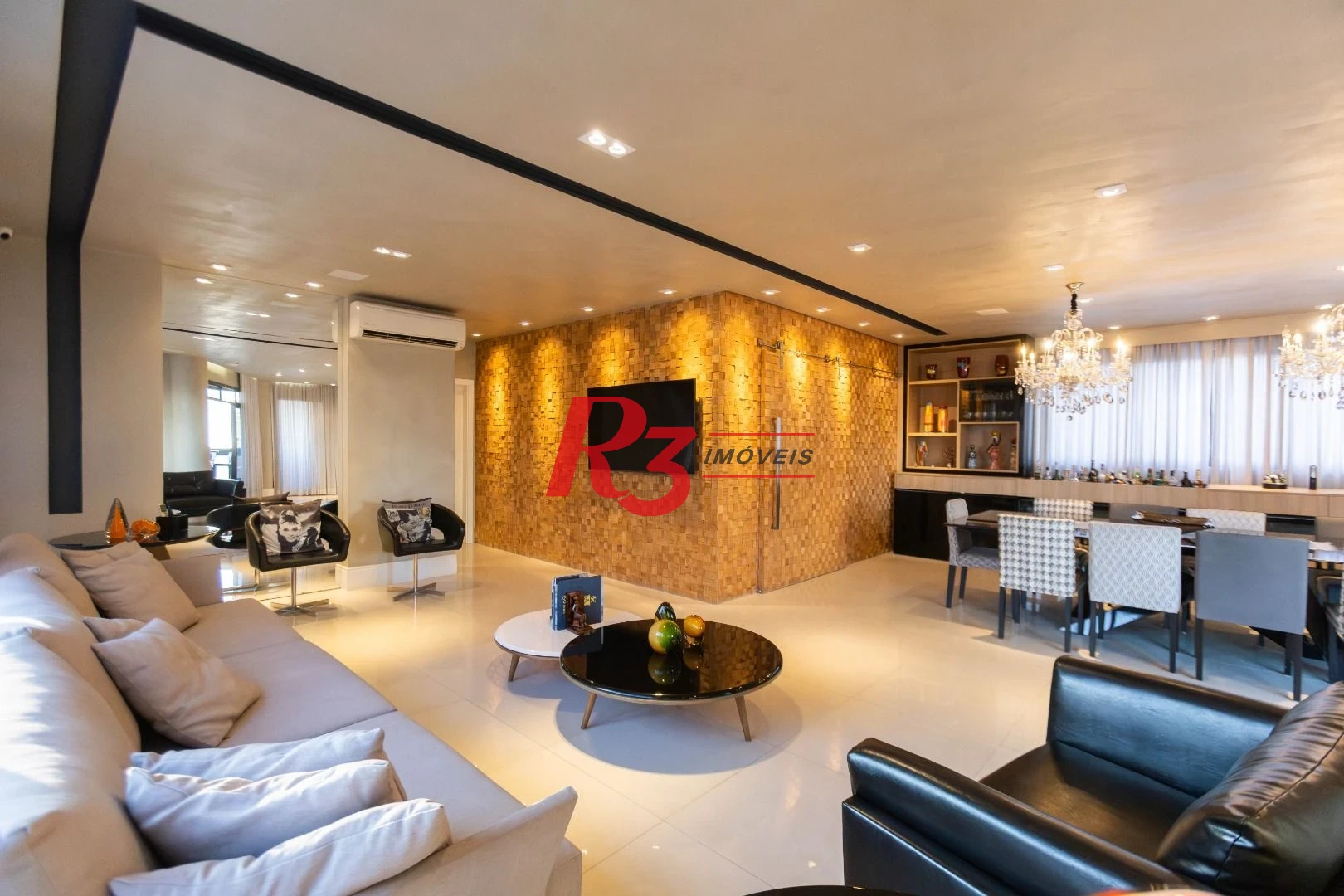 Apartamento com 3 dormitórios à venda, 283 m² por R$ 2.990.000,00 - Boqueirão - Santos/SP