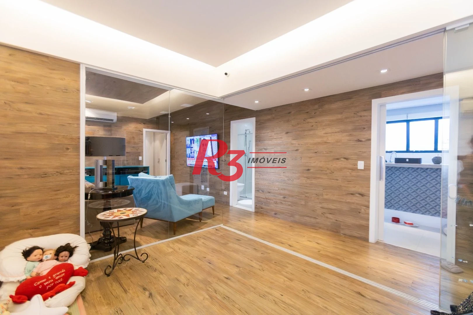 Apartamento com 3 dormitórios à venda, 283 m² por R$ 2.990.000,00 - Boqueirão - Santos/SP