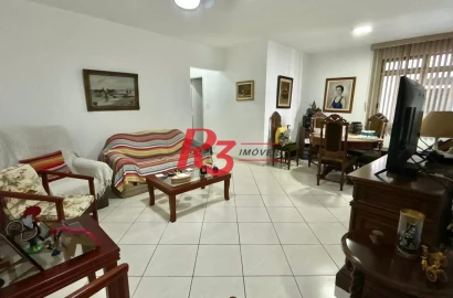Apartamento com 2 dormitórios à venda, 89 m² por R$ 800.000,00 - Gonzaga - Santos/SP