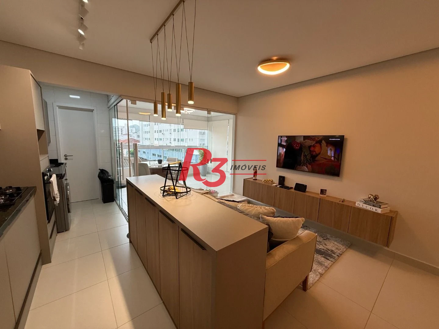 Apartamento à venda, 72 m² por R$ 830.000,00 - Campo Grande - Santos/SP