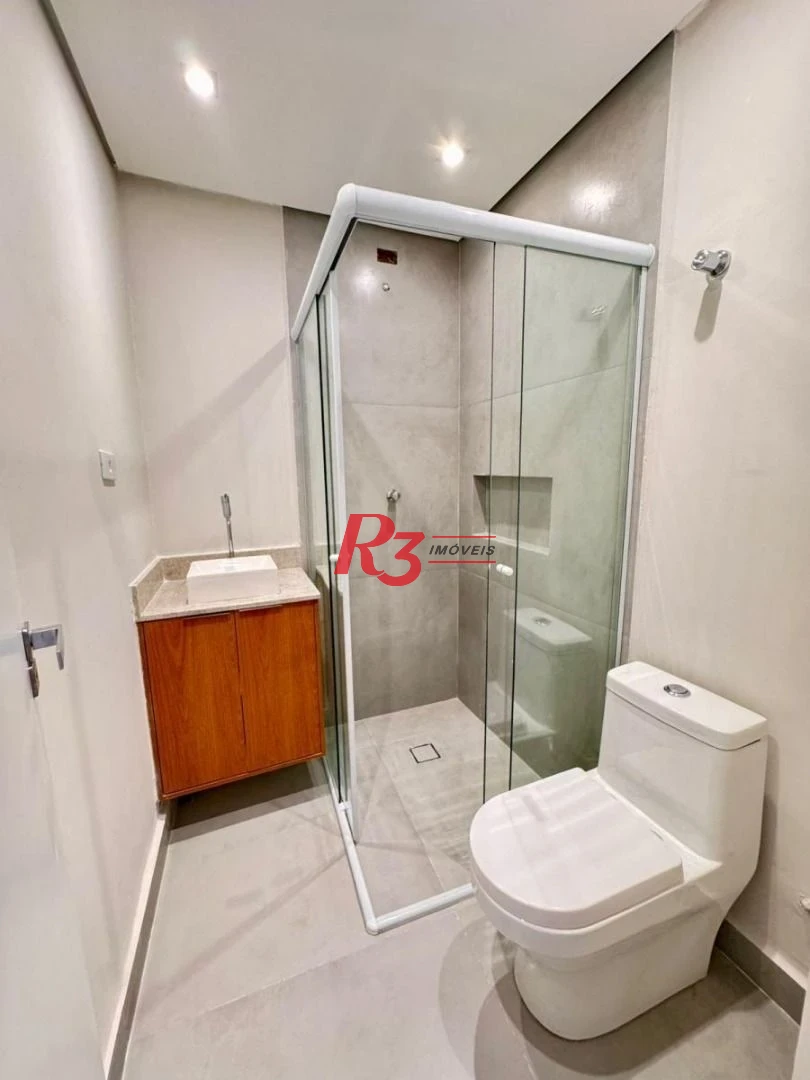 Apartamento com 2 dormitórios à venda, 93 m² por R$ 650.000,00 - Boqueirão - Santos/SP