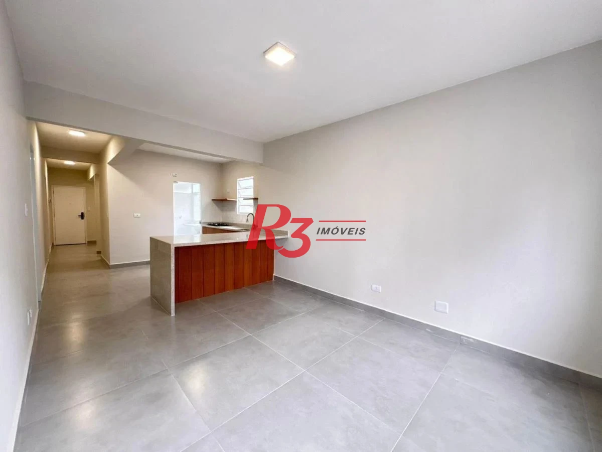 Apartamento com 2 dormitórios à venda, 93 m² por R$ 650.000,00 - Boqueirão - Santos/SP