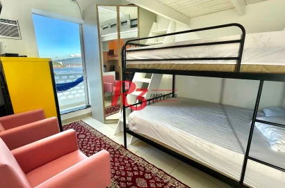 Kitnet com 1 dormitório à venda, 30 m² por R$ 310.000,00 - Itararé - São Vicente/SP