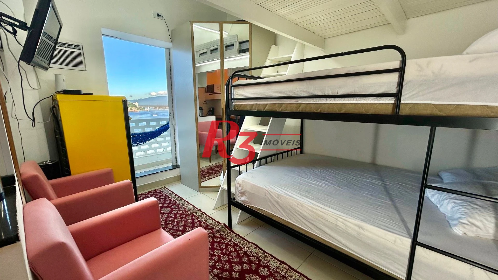 Kitnet com 1 dormitório à venda, 30 m² por R$ 310.000,00 - Itararé - São Vicente/SP
