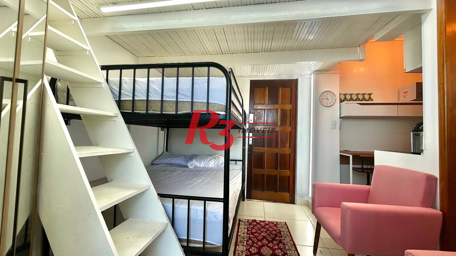Kitnet com 1 dormitório à venda, 30 m² por R$ 310.000,00 - Itararé - São Vicente/SP