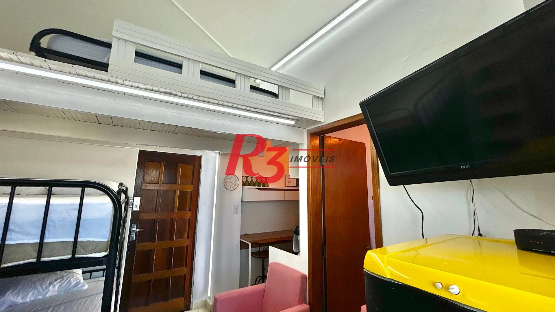 Kitnet com 1 dormitório à venda, 30 m² por R$ 310.000,00 - Itararé - São Vicente/SP