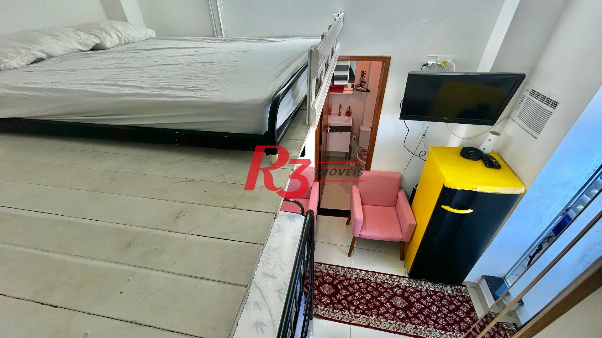Kitnet com 1 dormitório à venda, 30 m² por R$ 310.000,00 - Itararé - São Vicente/SP