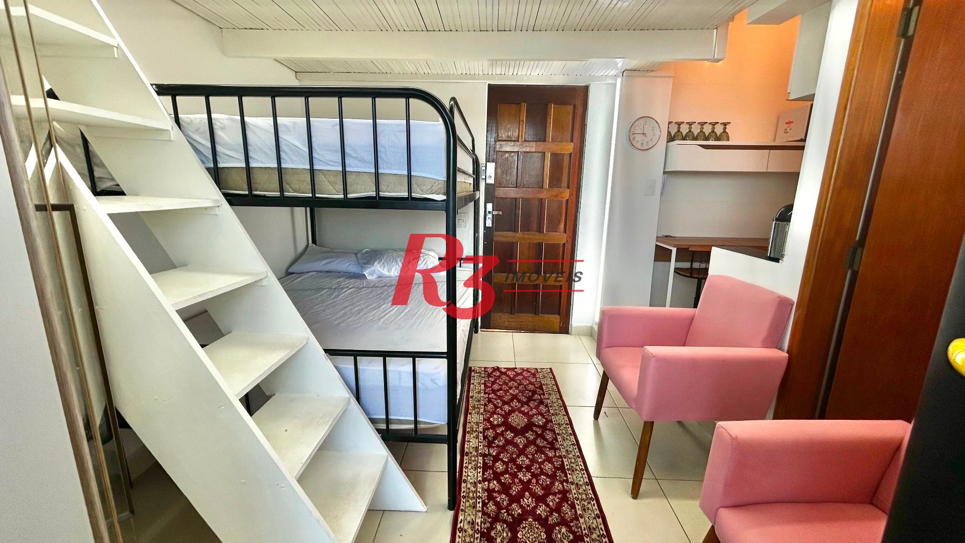 Kitnet com 1 dormitório à venda, 30 m² por R$ 310.000,00 - Itararé - São Vicente/SP