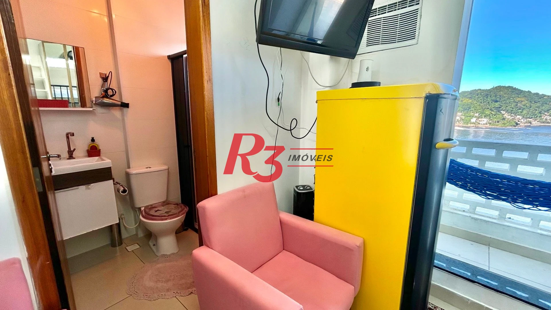 Kitnet com 1 dormitório à venda, 30 m² por R$ 310.000,00 - Itararé - São Vicente/SP