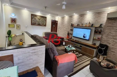 Sobrado com 3 dormitórios à venda, 135 m² por R$ 440.000,00 - Cidade Naútica - São Vicente/SP