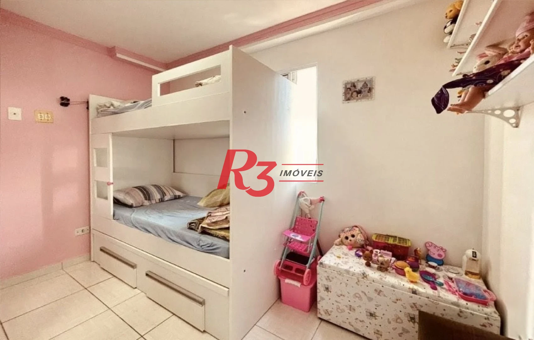Apartamento com 2 dormitórios à venda, 56 m² por R$ 355.000,00 - Morro de Nova Cintra - Santos/SP