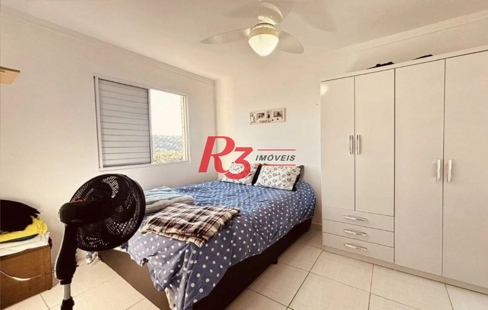 Apartamento com 2 dormitórios à venda, 56 m² por R$ 355.000,00 - Morro de Nova Cintra - Santos/SP