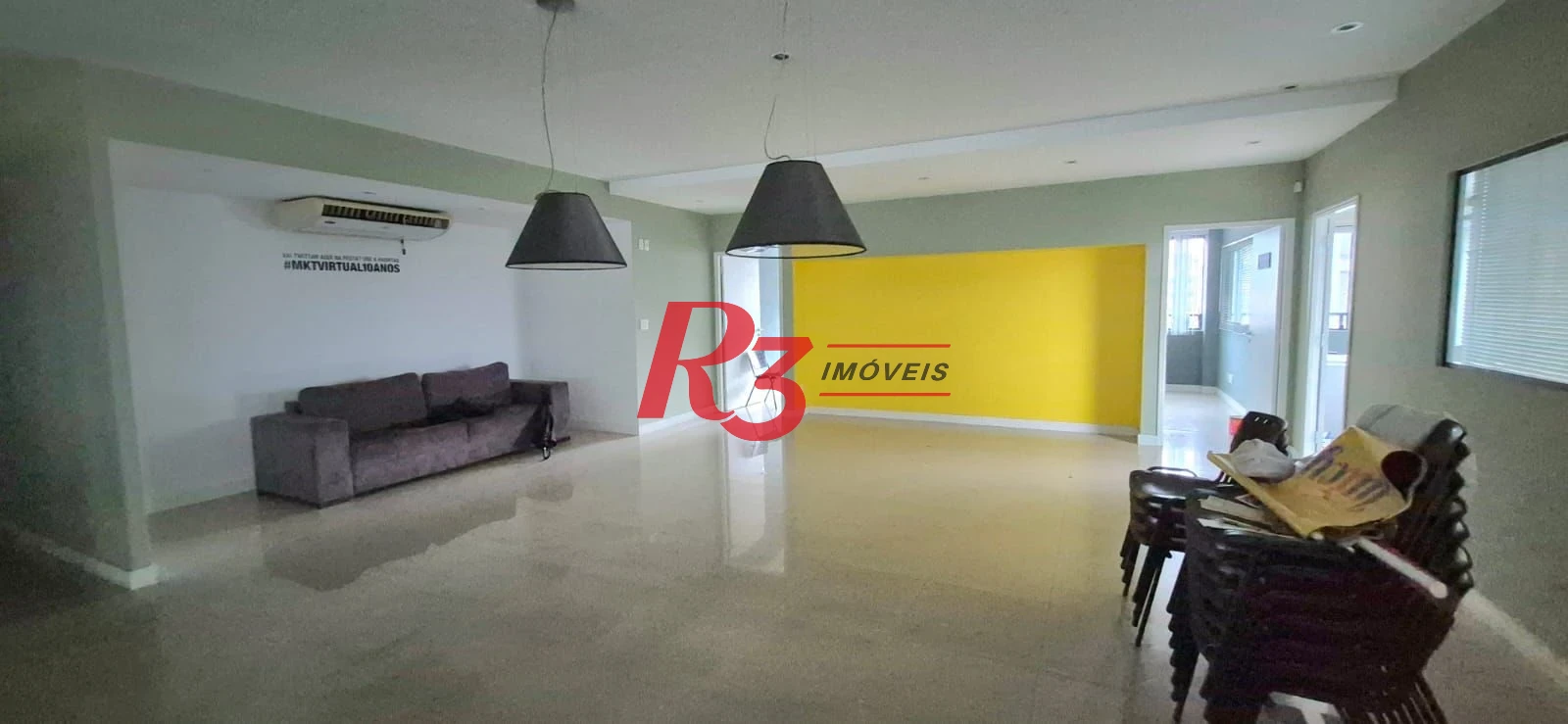 Andar Corporativo, 495 m² - venda por R$ 3.500.000,00 ou aluguel por R$ 25.000,00/mês - Vila Belmiro - Santos/SP