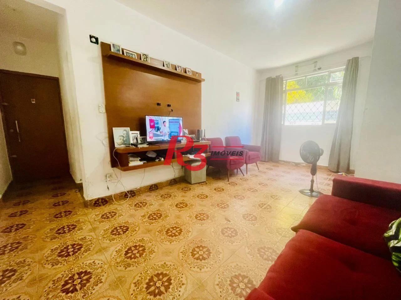 Apartamento com 2 dormitórios à venda, 74 m² por R$ 340.000,00 - Encruzilhada - Santos/SP