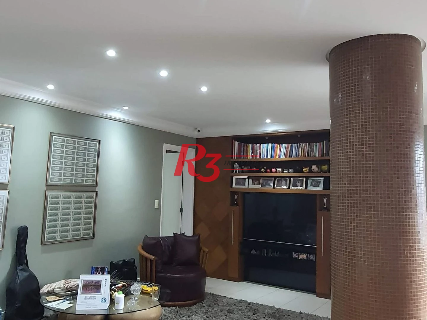 Apartamento para alugar, 203 m² por R$ 12.000,01/mês - Pompéia - Santos/SP