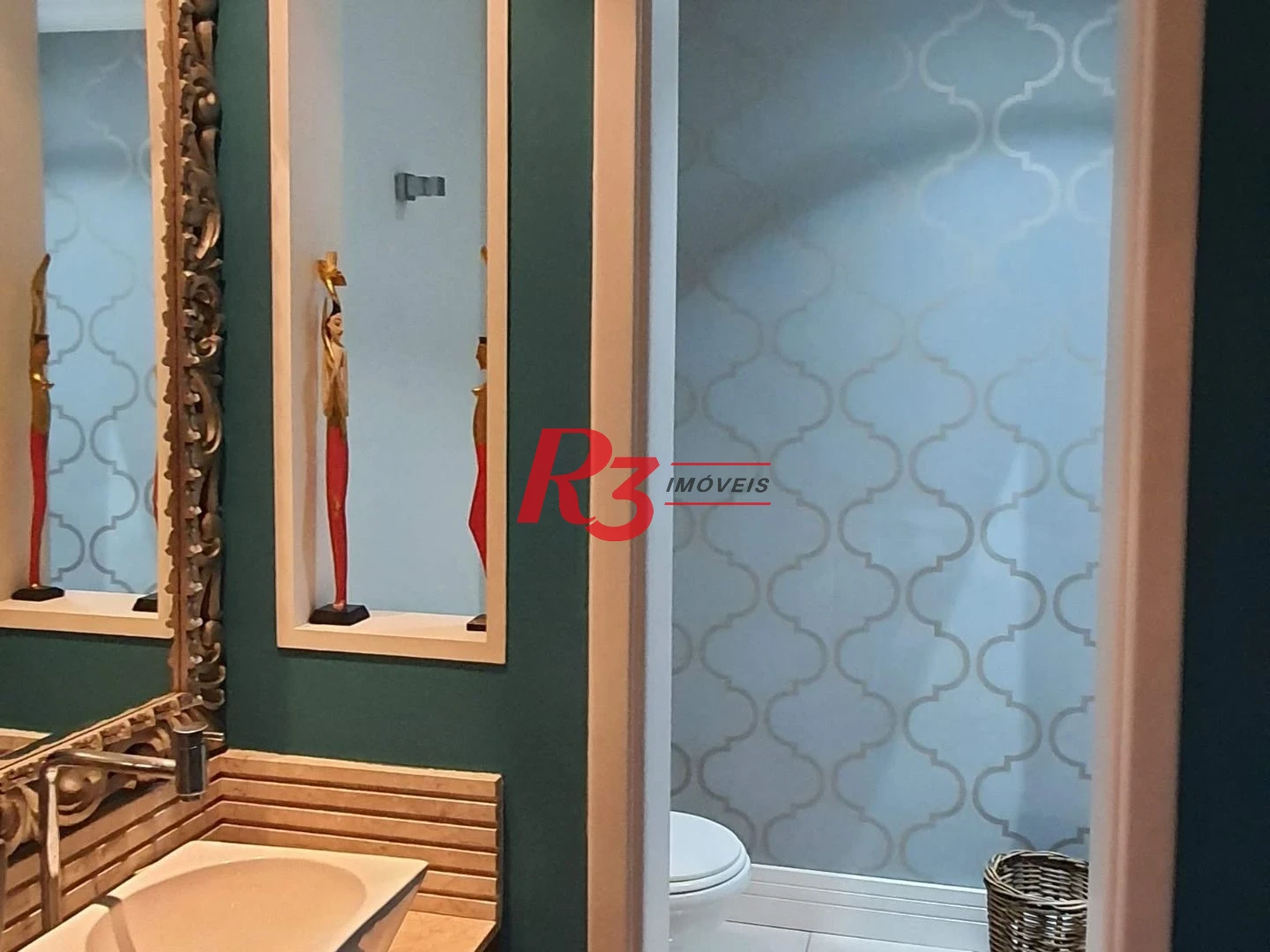 Apartamento para alugar, 203 m² por R$ 12.000,01/mês - Pompéia - Santos/SP