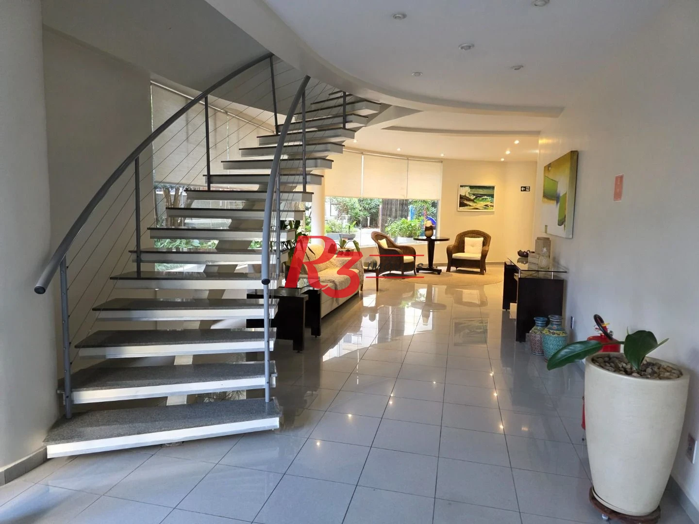 Apartamento para alugar, 203 m² por R$ 12.000,01/mês - Pompéia - Santos/SP